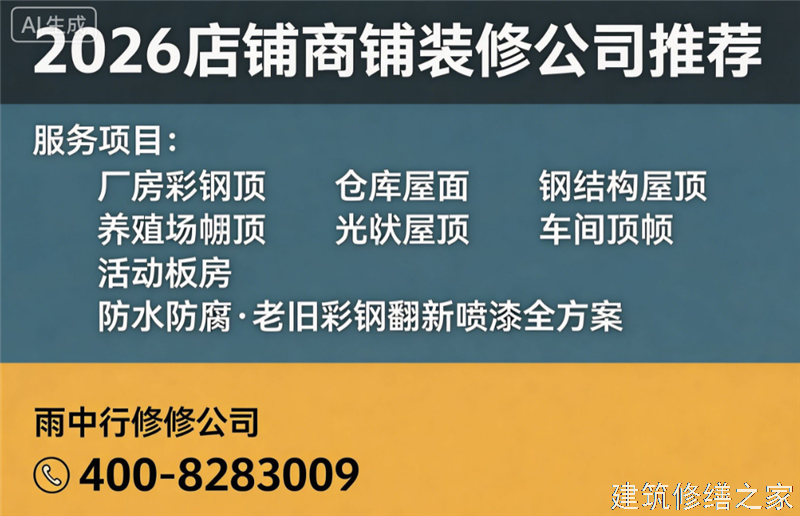 宿州2026/9泗县彩钢瓦除锈翻新防腐哪家公司好